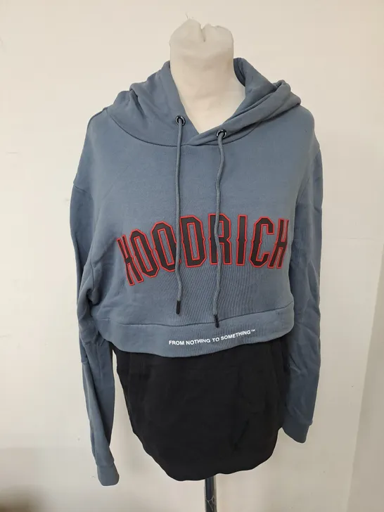 HOODRICH SLOGAN HOODIE SIZE S