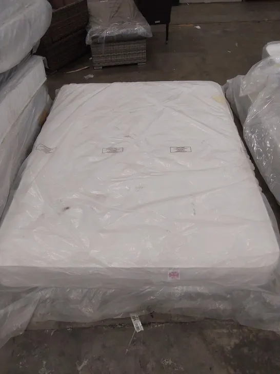 BAGGED MEMORY FOAM OPEN COIL 5FT MATTRESS 