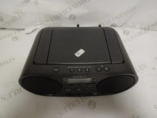 SONY PERSONAL AUDIO SYSTEM MODEL: ZS-PS55B