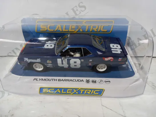 SCALEXTRIC C4219 PLYMOUTH BARRACUDA TRANS AM 1970 - DAN GURNEY