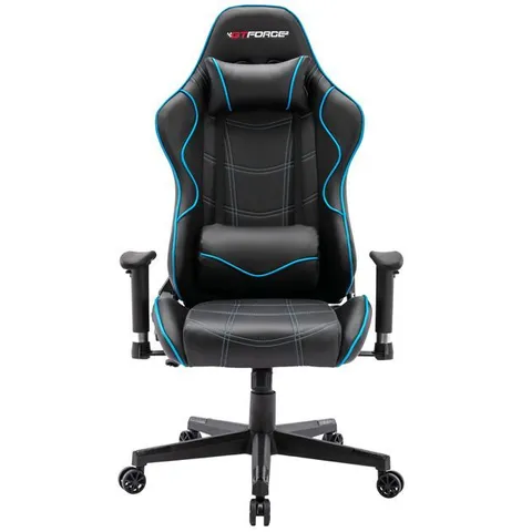 BOXED GT FORCE EVO 2 RACING SPORTS OFFIC3 CHAIR IN BLACK/GREY
