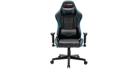 BOXED GT FORCE EVO 2 RACING SPORTS OFFIC3 CHAIR IN BLACK/BLUE