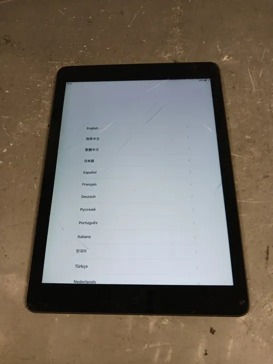 APPLE IPAD AIR SPACE GREY - MODEL A1474