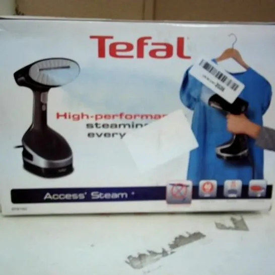 TEFAL DT8150 ACCESS STEAM+ HANDHELD GARMENT/CLOTHES STEAMER, 1600 W, BLACK AND SILVER