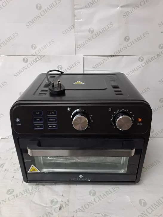 COOK'S ESSENTIAL 21-LITRE AIRFRYER OVEN IN BLACK