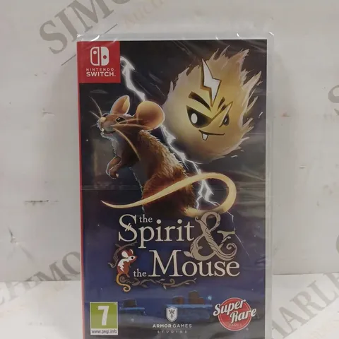 THE SPIRIT & THE MOUSE FOR THE NINTENDO SWITCH - SEALED 