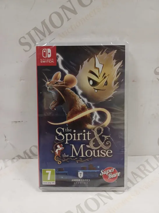 THE SPIRIT & THE MOUSE FOR THE NINTENDO SWITCH - SEALED 