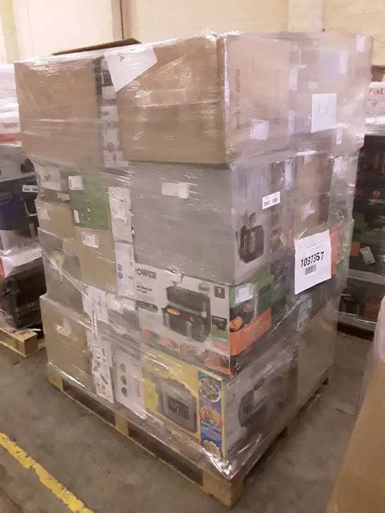 PALLET OF APPROXIMATELY 65 ASSORTED HOUSEHOLD & ELECTRICAL ITEMS INCLUDING