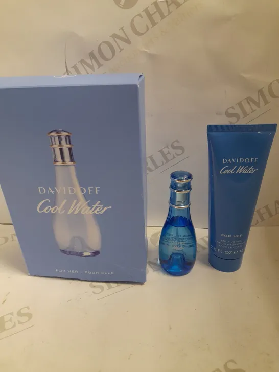 DAVIDOFF COOL WATER WOMENS EAU DE TOILET - 30ML RRP £30