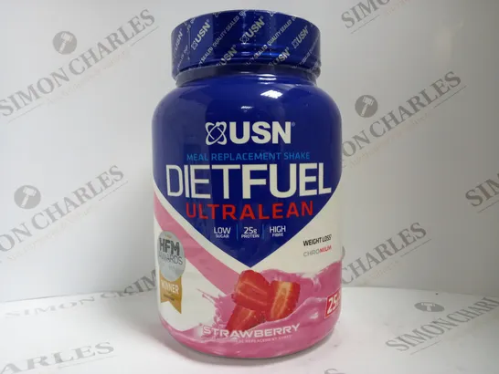 USN DIET FUEL ULTRALEAN MEAL REPLACEMENT SHAKE STRAWBERRY 1KG 