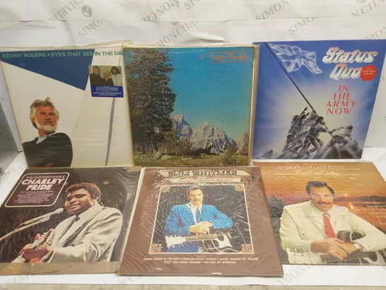 APPROXIMATELY 16 X ASSORTED MUSIC VINYL - ARTISTS VARY 