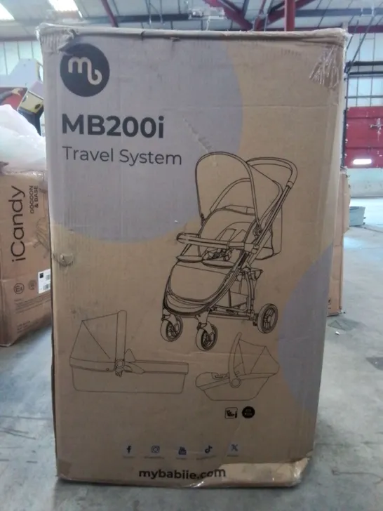 BOXED MYBABIIE MB200I 2IN1 TRAVEL SYSTEM WITH I-SIZE CAR SEAT - MIMK