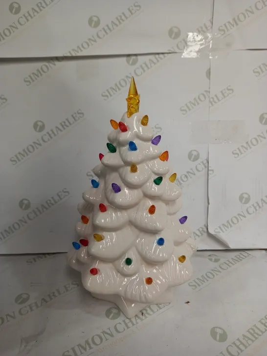 MR CHRISTMAS ILLUMINATED CERAMIC NOSTALGIC TREE