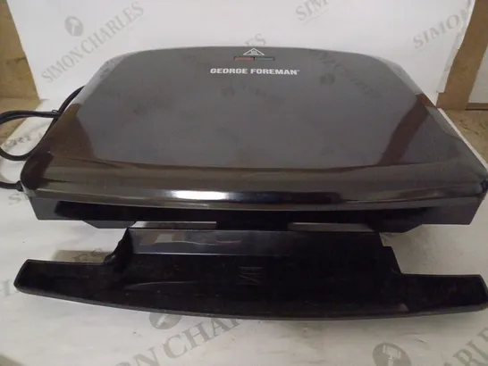 GEORGE FOREMAN MEDIUM REMOVABLE PLATES GRILL, BLACK [24330]