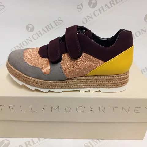 BOXED PAIR OF STELLA MCCARTNEY SPORTS SHOW SIZE 36