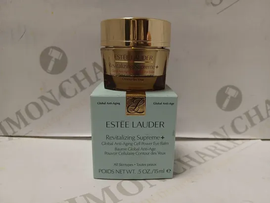 ESTEE LAUDER REVITALIZING SUPREME+GLOBAL ANTI AGING CELL POWER EYE BALM 15ML