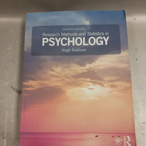 RESEARCH METHODS AND STATISTICS IN PSYCHOLOGY 7TH EDITION 