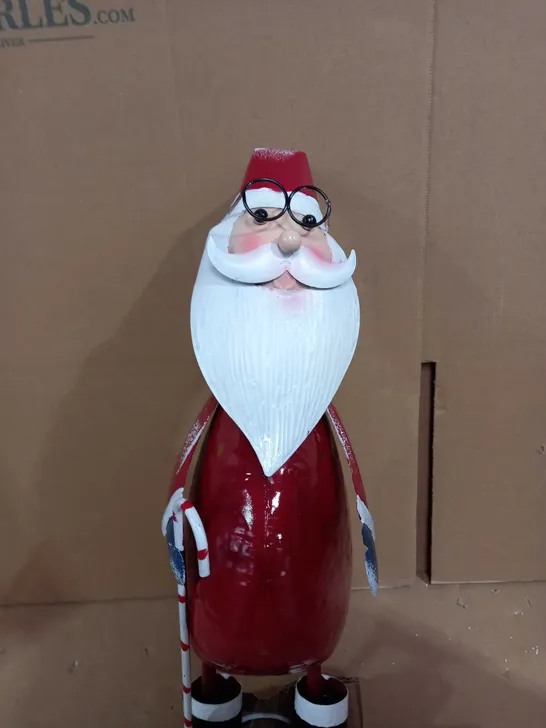 POLKA SANTA CHRISTMAS DECORATION