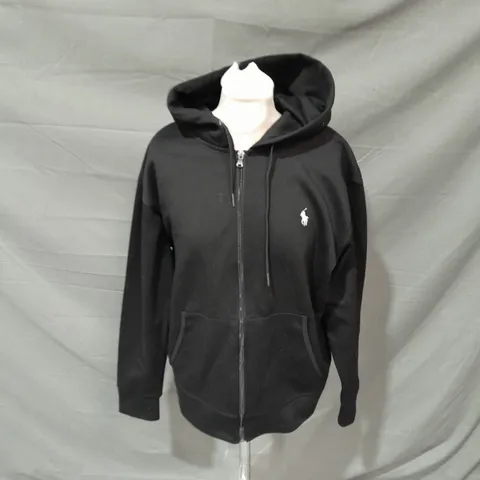 POLO RALPH LAUREN HOODIE - BLACK // SIZE: M 