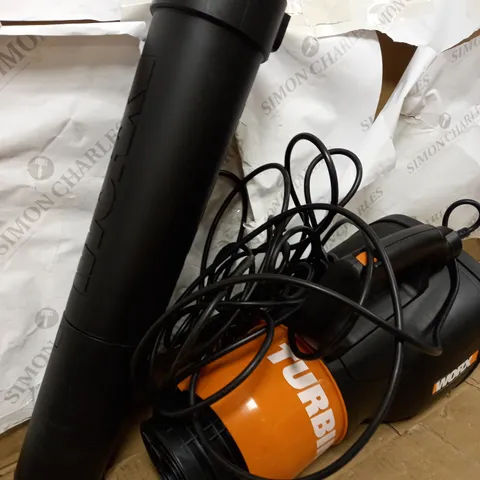 WORX WG518E AIR TURBINE CORDED LEAF BLOWER