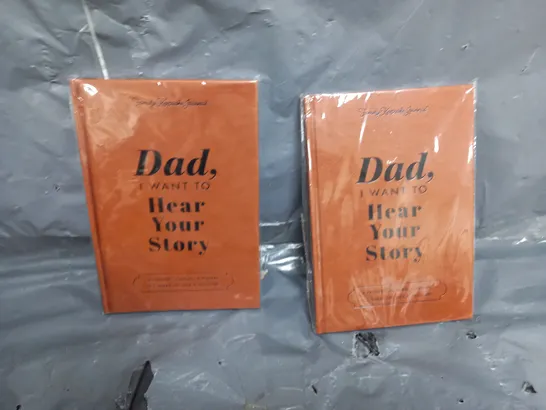 LOT OF APPROX 15 DAD I WANT TO HEAR YOUR STORY FAMILY KEEPSAKE JOURNAL