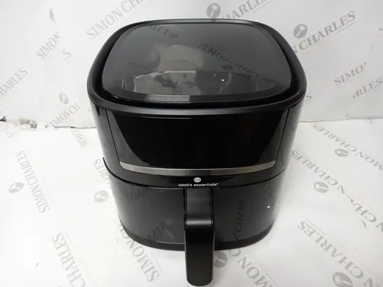 COOK'S ESSENTIALS 4L AIR FRYER BLACK