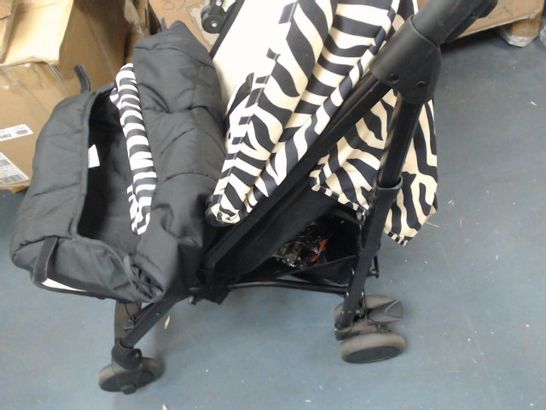 MY BABIIE MAWMA NICOLE "SNOOKI" POLIZZI MB51 ZEBRA STROLLER- COLLECTION ONLY RRP £169.99
