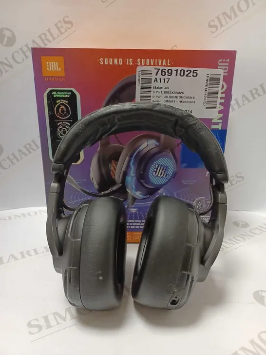 JBL QUANTUM ONE OVER-EAR WIRED PROFESSIONAL GAMING HEADSET