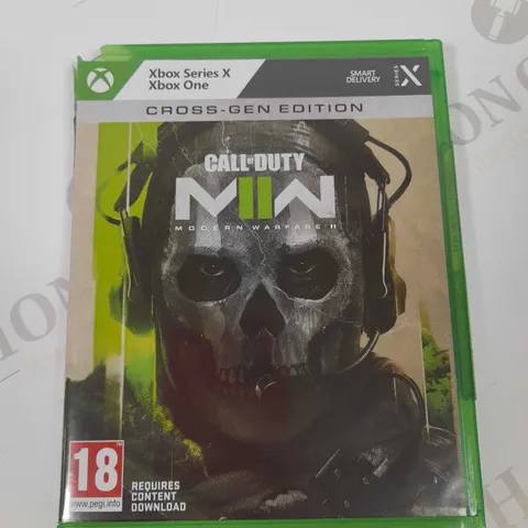 X BOX SERIES X X BOX ONE CROSS GEN EDITION CALL OF DUTY MODERN WARFARE II