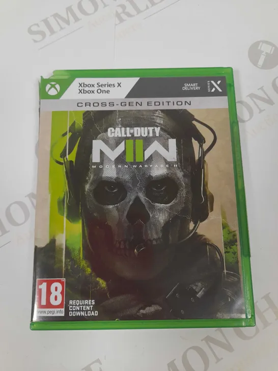 X BOX SERIES X X BOX ONE CROSS GEN EDITION CALL OF DUTY MODERN WARFARE II