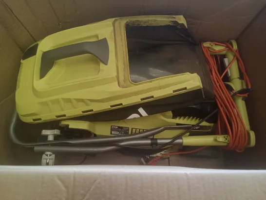 BOXED USED RYOBI RLM16E36H ELECTRIC LAWN MOWER 