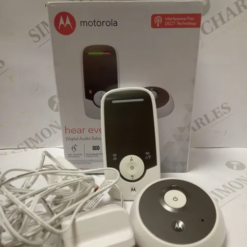 MOTOROLA MBP160 DIGITAL AUDIO BABY MONITOR