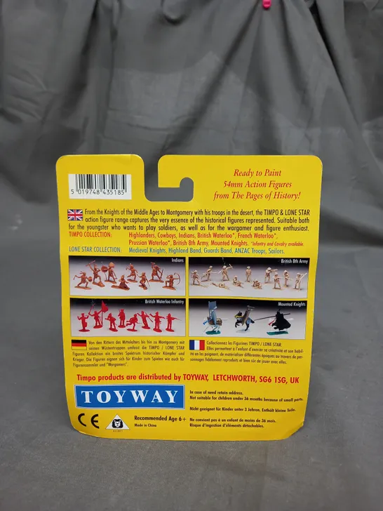 TIMPO READY TO PAINT ACTION FIGURES - ROYAL NAVY SAILORS LANDING PARTY - 43518