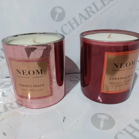 BOXED NEOM SCENTS OF CHRISTMAS CANDLE DUO