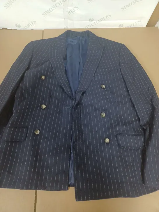 MOSS SKINNY FIT STRIPED BLAZER IN NAVY - SIZE UNSPECIFIED