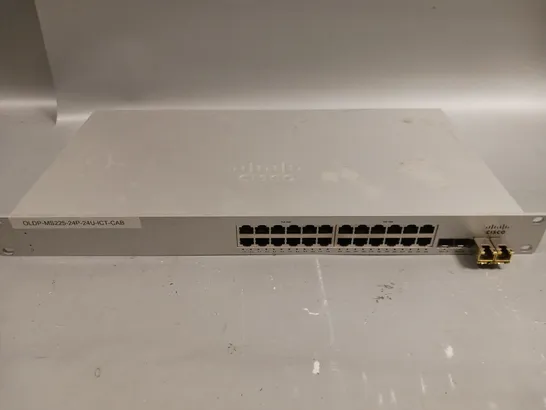 MERAKI MS225 24-PORT GBE POE+ SWITCH