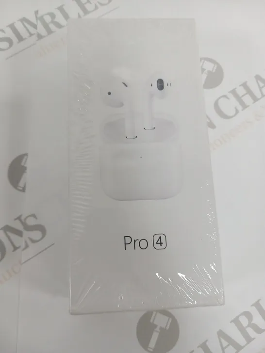 BOXED AND SEALED PRO 4 WIRELESS EARPHONES