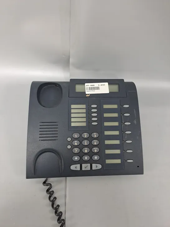 LARGE BOX OF ASSORTED OFFICE PHONES AND STATIONS 