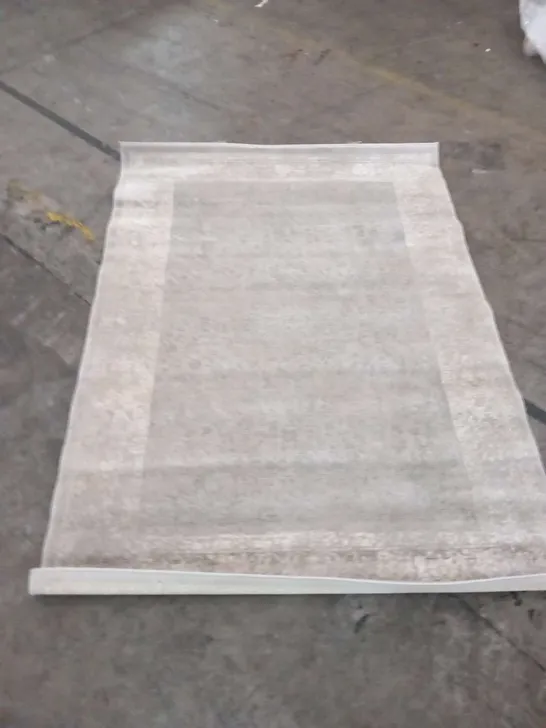 POLYTUFT EPERNAY GREY RUG 140 X 200CM