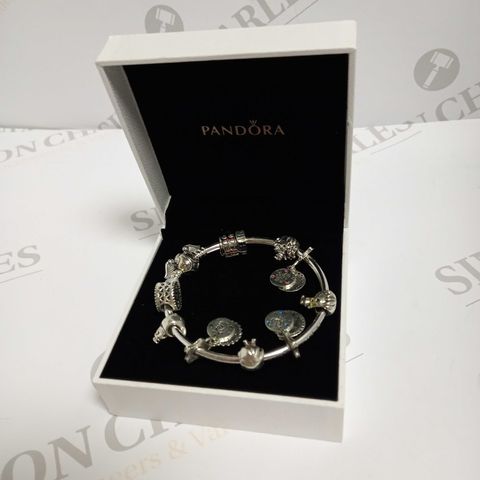 PANDORA BRACELET WITH ASSORTED HARRY POTTER CHARMS