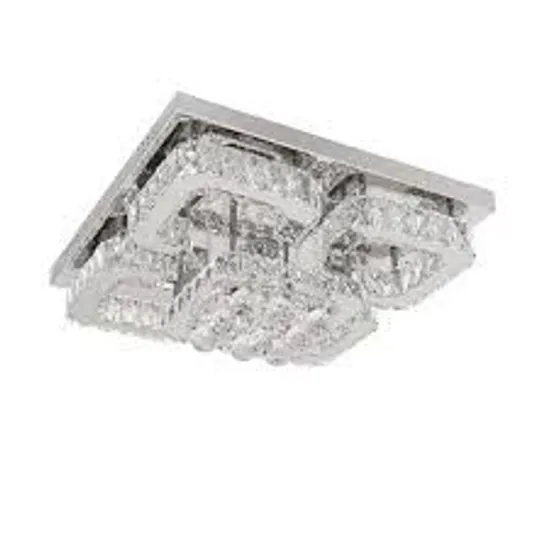 BOXED FRANKO 1-LIGHT 50cm LED FLUSH MOUNT (1 BOX)