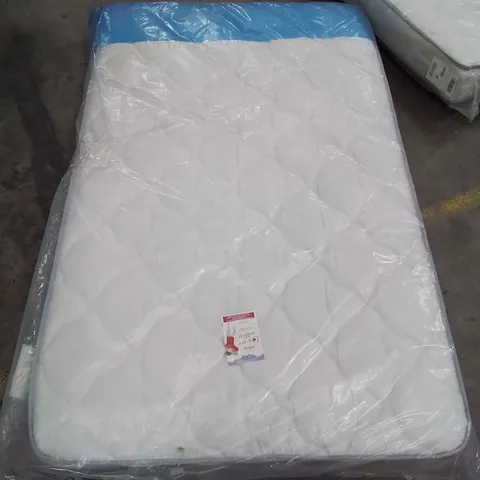 QUALITY BAGGED 120CM AIRSPRUNG MICRO QUILT SMALL DOUBLE MATTRESS