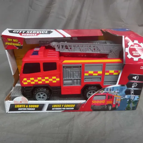 CITY SERVICE FIRE TRUCK