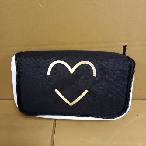 PERSONALISED GOLD HEART LUNCH BAG