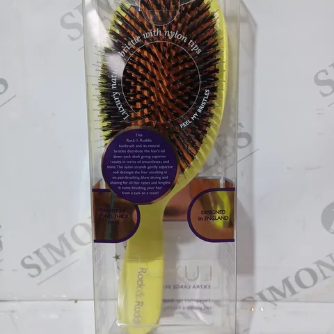 BOXE ROCK & RUDDLE LONDON LUXURY EXTRA LARGE BRISTLE HAIR BRUSH