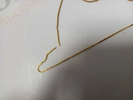 RACHEL JACKSON DECO CRESCENT MOON GOLD NECKLACE RRP £65