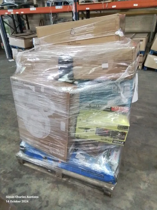 PALLET OF APPROXIMATELY 13 UNPROCESSED RAW RETURN HOUSEHOLD AND ELECTRICAL GOODS TO INCLUDE;