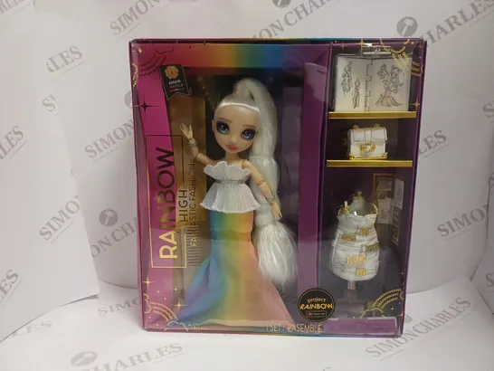 BOXED RAINBOW HIGH FANTASTIC FASHION DOLL 