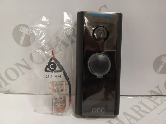 RING WIRED VIDEO DOORBELL - BLACK