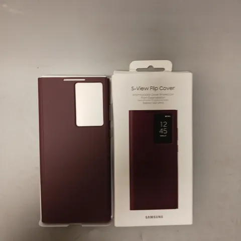 BOXED SAMSUNG S-VIEW FLIP PROTECTIVE COVER